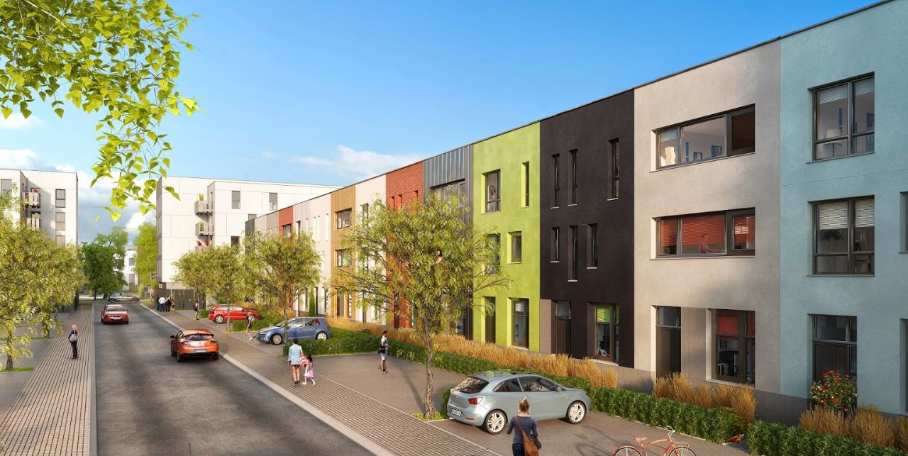 Lill'O – Construction de 62 appartements et 30 maisons – études thermiques