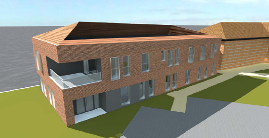 Villeneuve d'Ascq – Extension d'un bâtiment de bureaux – ARA-PL – études thermiques - 6