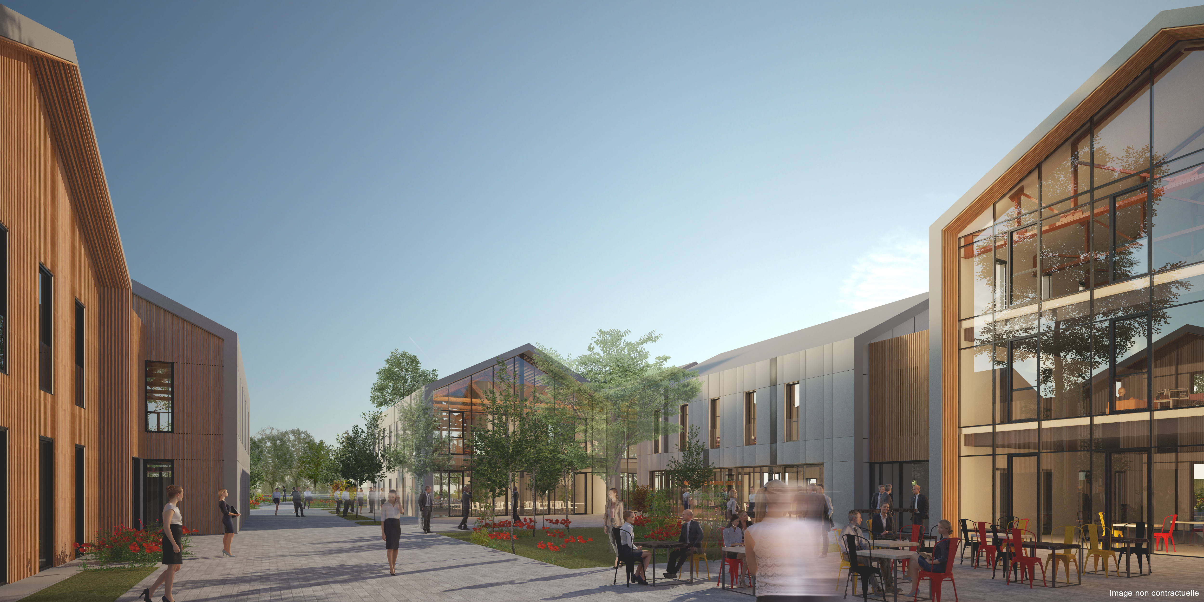 Pole Services Arteparc Lesquin – 5 bâtiments – 5000m² – études thermiques - 2