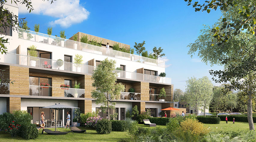 Plurielle Villeneuve d'Ascq – logements – études thermiques